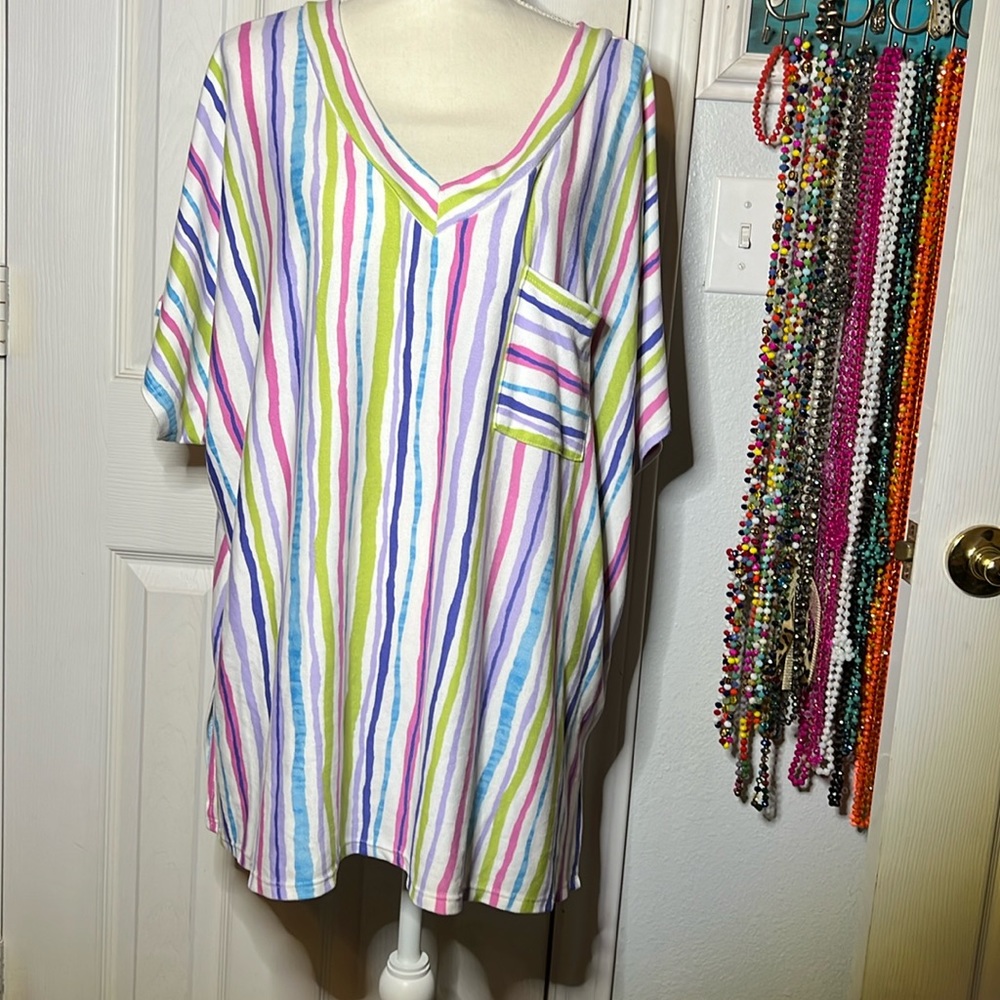 Spring colored stripes for Easter.